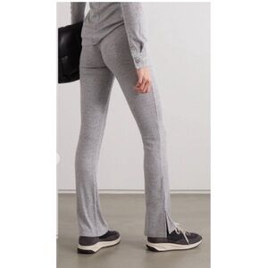 rag & bone Women's Light Gray Flare Pants